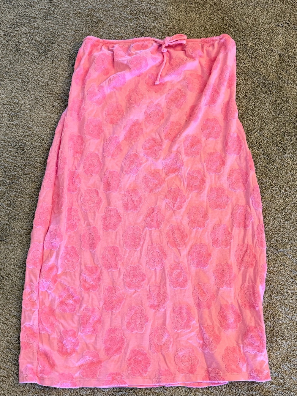 Frankie’s Bikinis Hope Terry Jacquard dress
